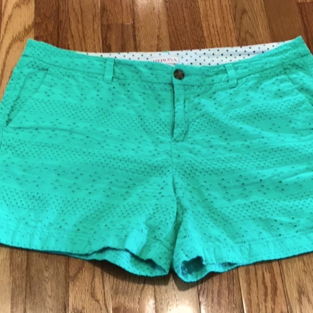 MERONA~All Cotton Eyelet Shorts~💚